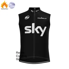 2013 sky Fleece Retro Cycling Vest