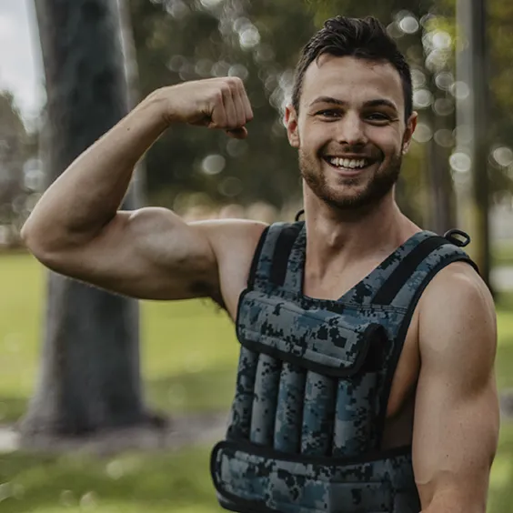 20kg Camo Body Weight Vest