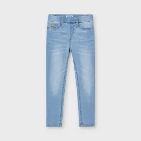 548 Mayoral Girls Bleached Basic Denim Pants