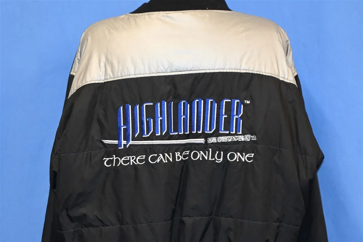 90s Highlander Series There Can Be Only One Fleece Jacket XXL