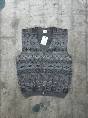 90s Italian Vintage Knitted Vest - L