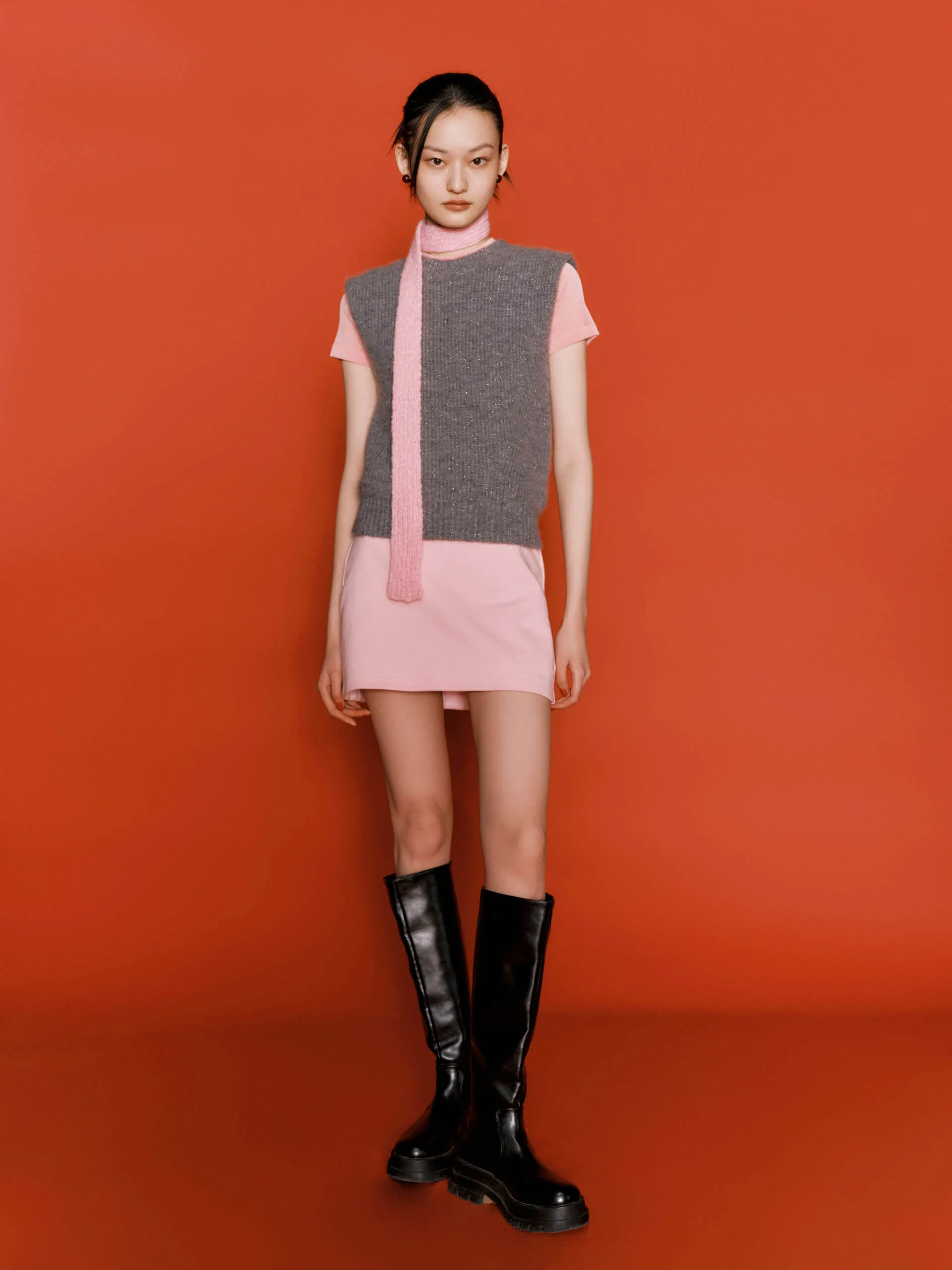 Alpaca Blend Knitted Top