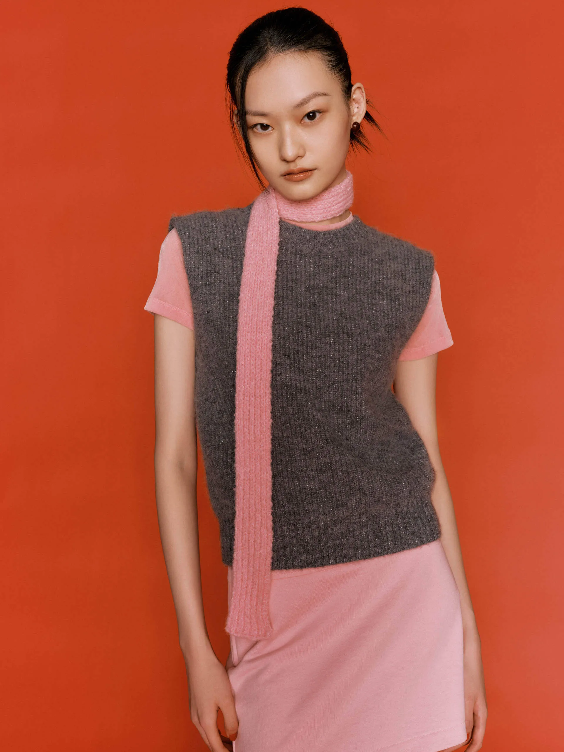 Alpaca Blend Knitted Top