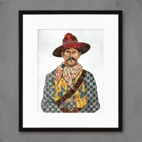AMERICAN HERITAGE COWBOY (CACTUS) limited edition paper print