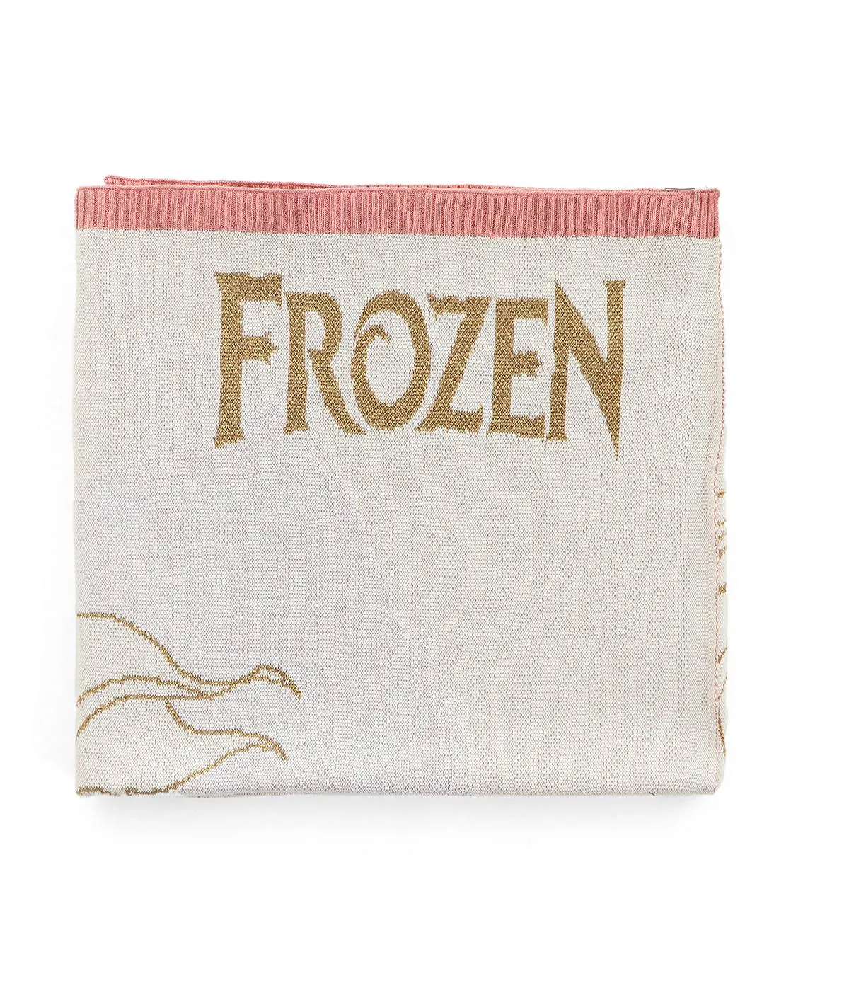 Anna Elsa Frozen Cotton Knitted Throw / Ac Blanket For Kids For Use In All Seasons