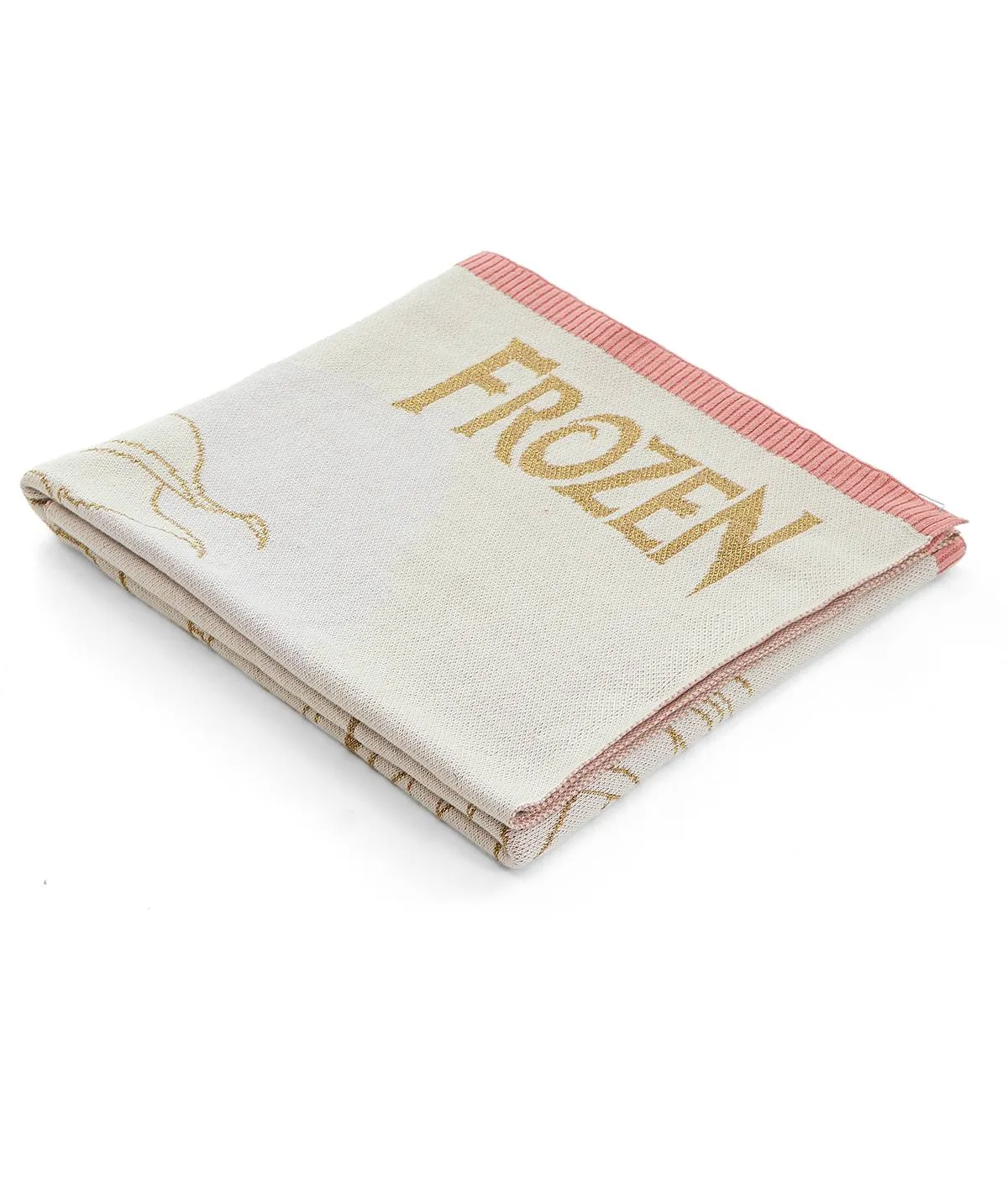 Anna Elsa Frozen Cotton Knitted Throw / Ac Blanket For Kids For Use In All Seasons