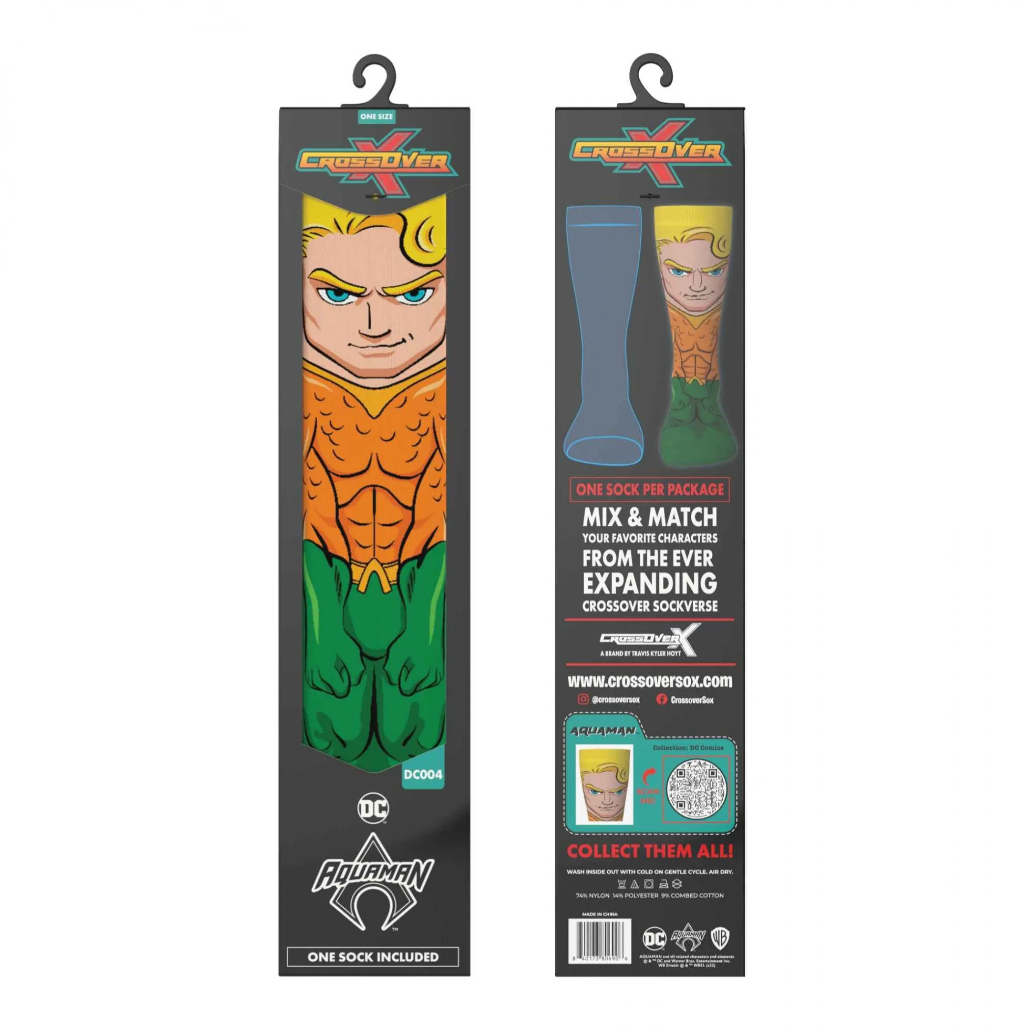 Aquaman Crossover Crew Socks