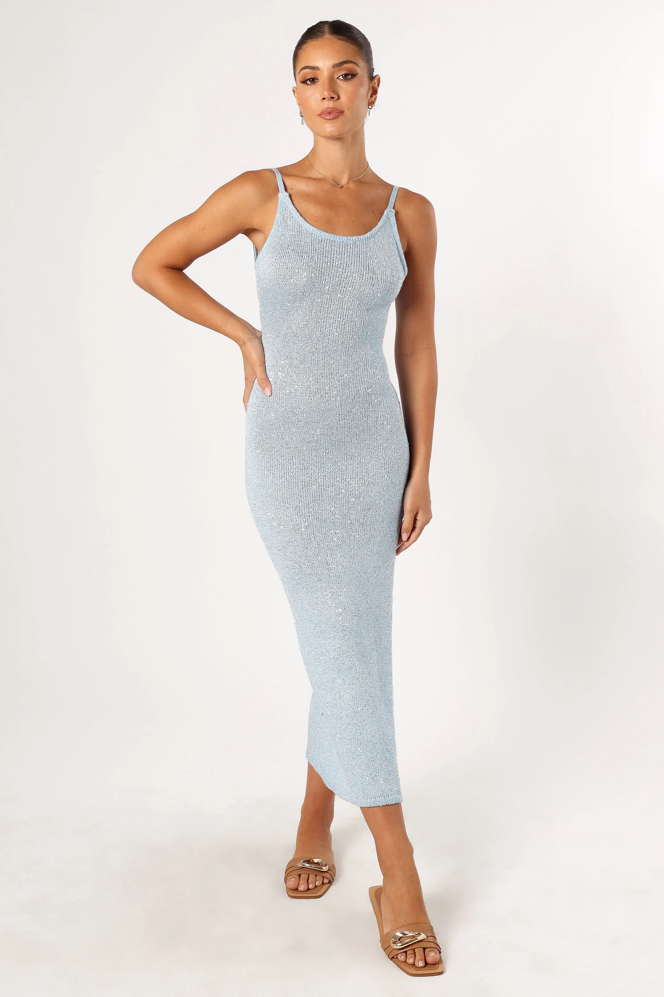 Azaria Maxi Dress - Blue