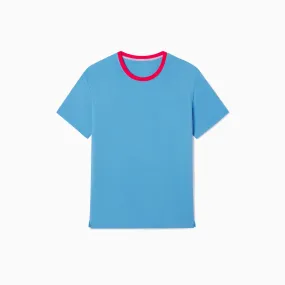 Azure/Poppy JamTee