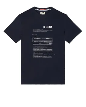Banning Order Graphic T-Shirt Navy