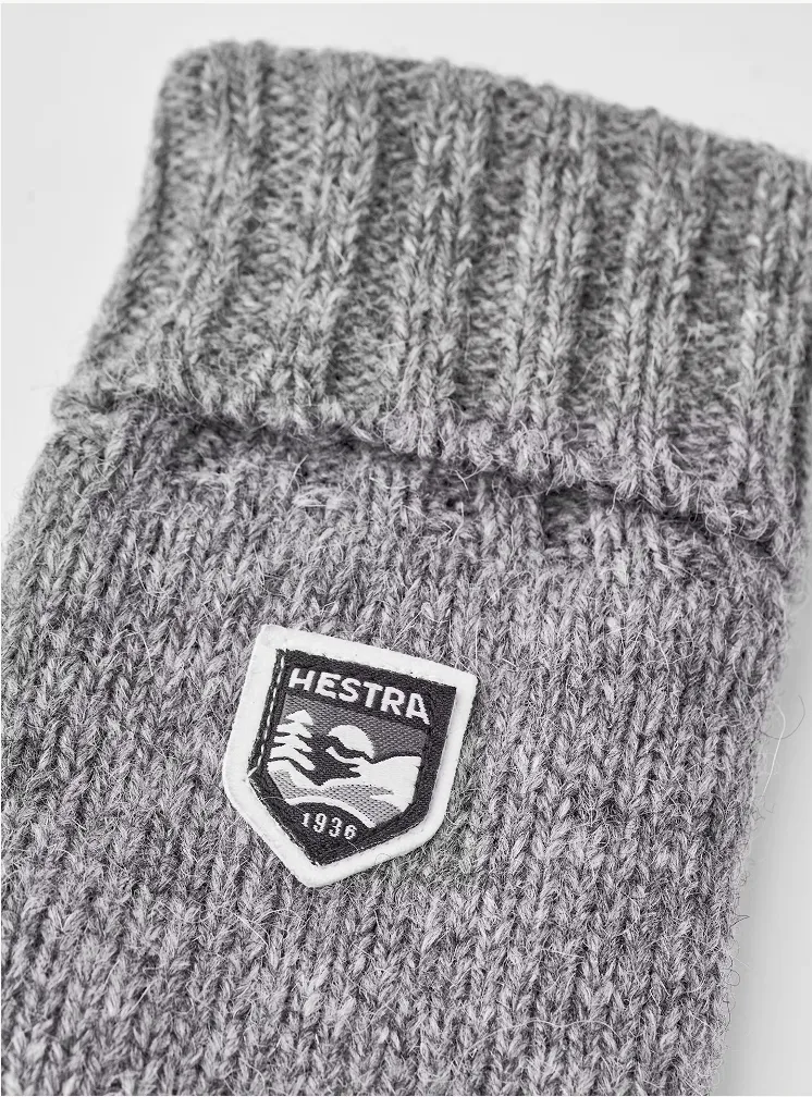 Basic Wool Glove Grey
