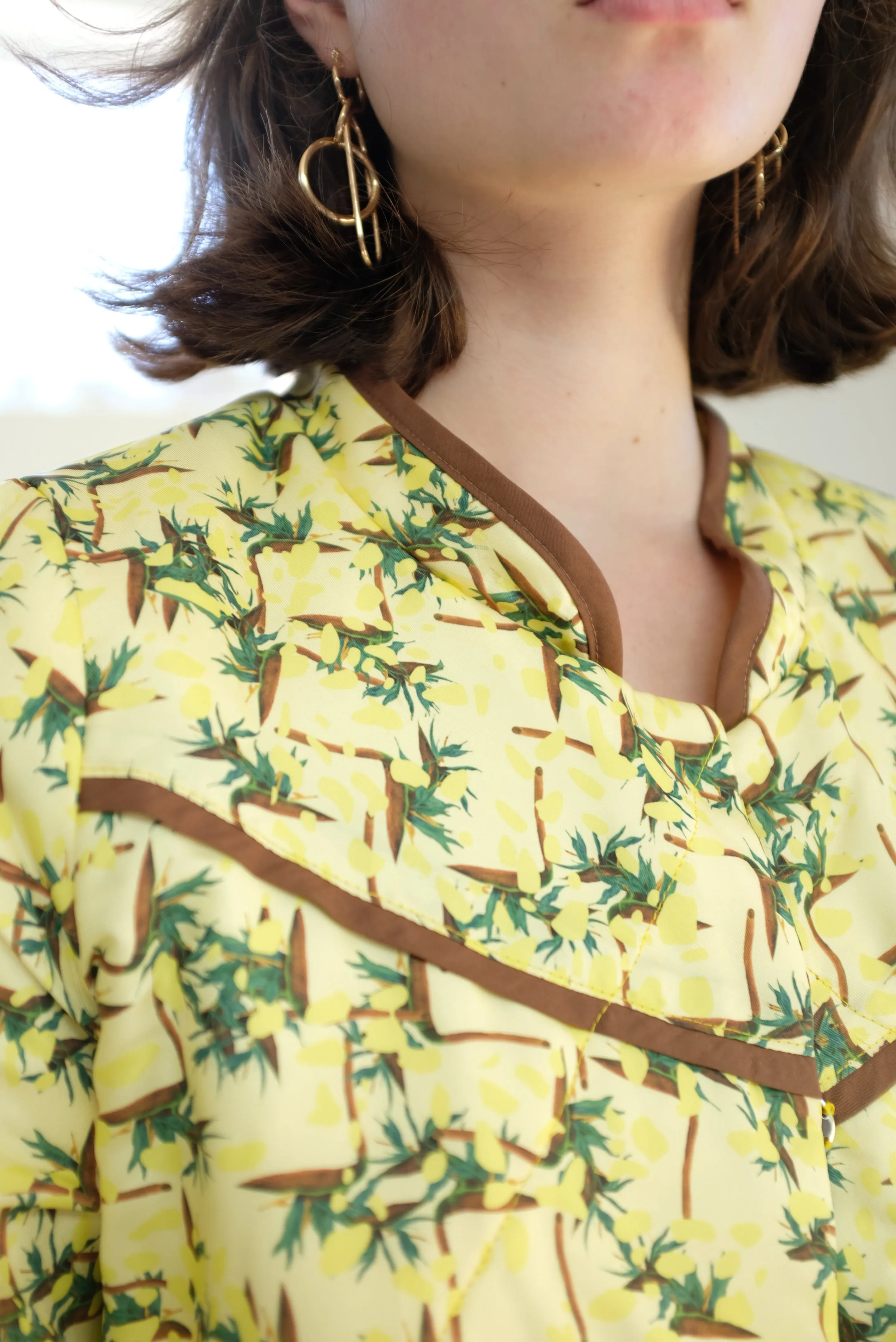 Beklina Quilted Jacket Sprezzatura Limoncello