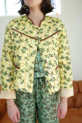 Beklina Quilted Jacket Sprezzatura Limoncello