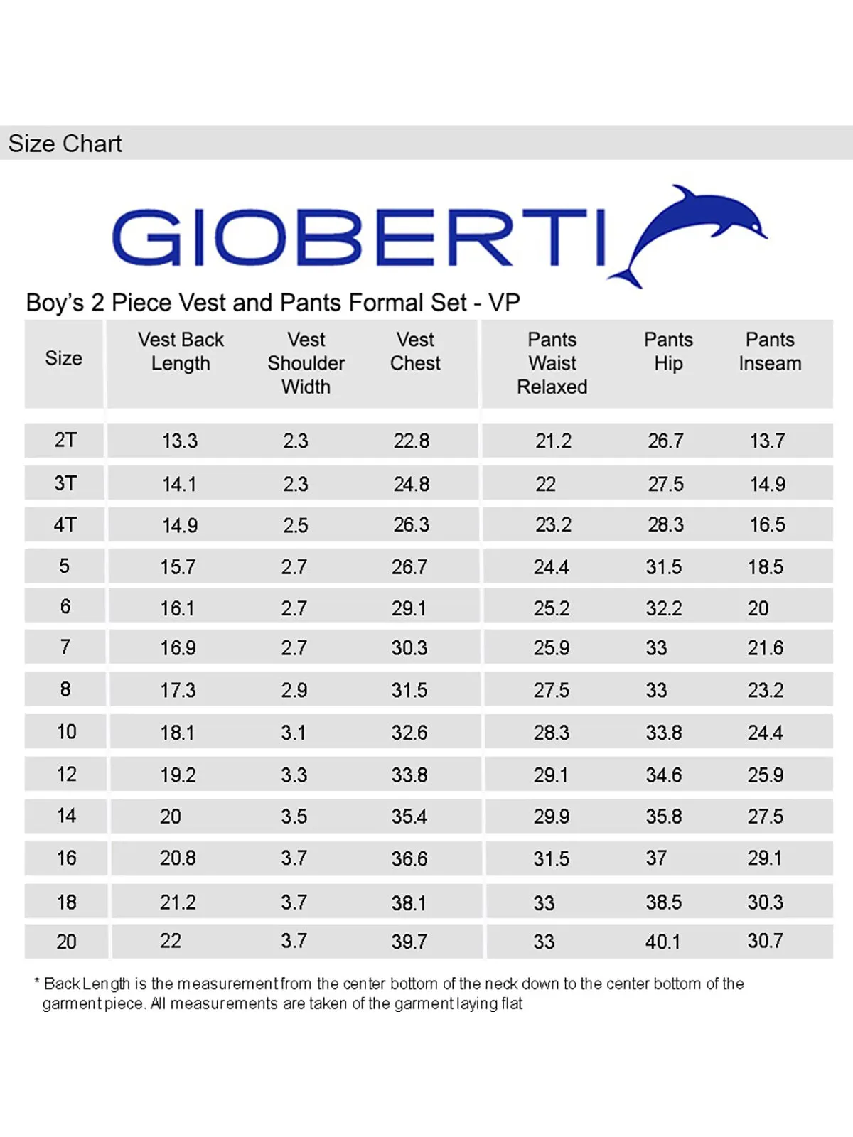 Boy's Vest and Pants Set