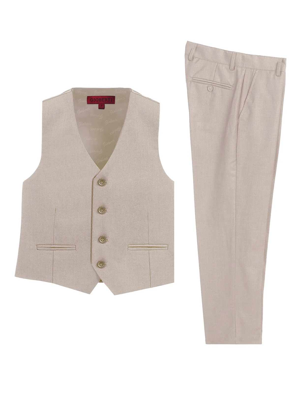 Boy's Vest and Pants Set