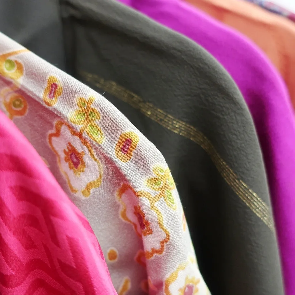 Bundle 12pcs Silk Antique Haori Jacket Wholesale Bulk Free Express Shipping #270