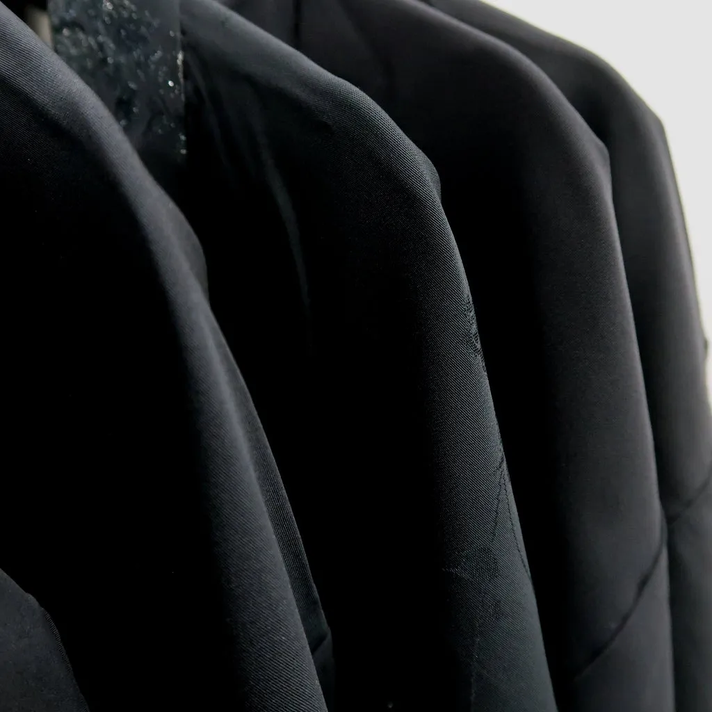 Bundle 15pcs Silk Black Haori Jacket Wholesale Bulk Free Shipping #404
