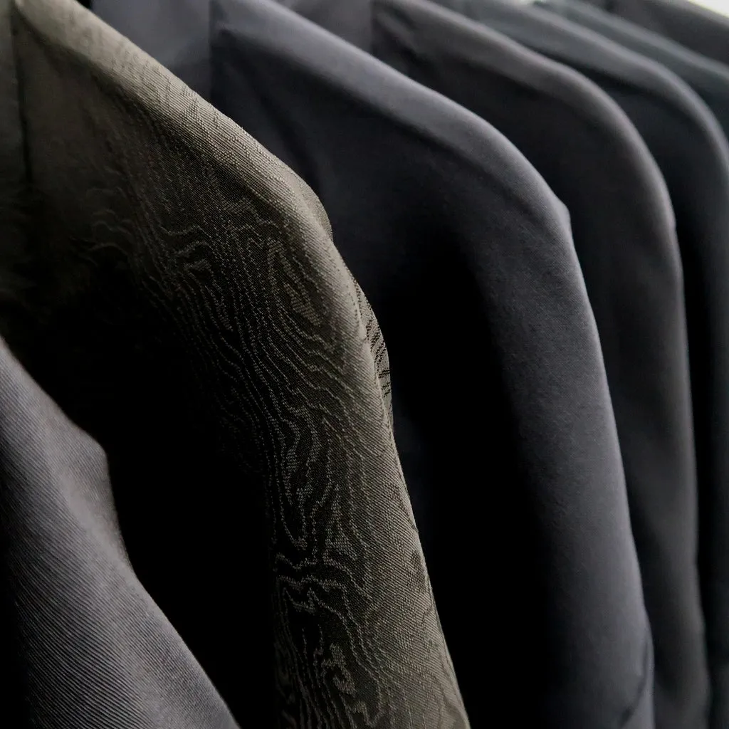 Bundle 15pcs Silk Black Haori Jacket Wholesale Bulk Free Shipping #404