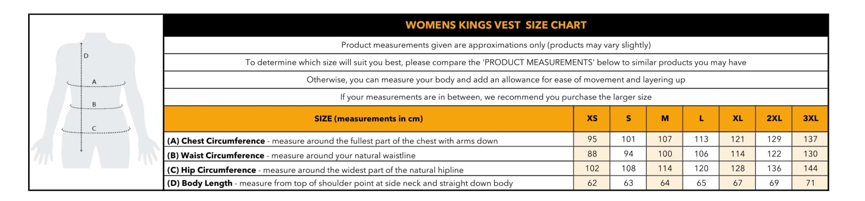 Burke & Wills Women's Kings Vest | Dark Camel