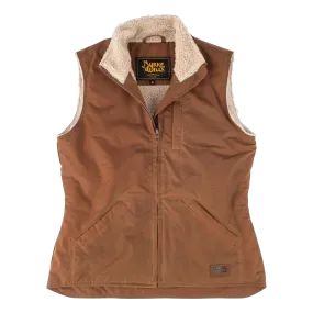 Burke & Wills Women's Kings Vest | Dark Camel