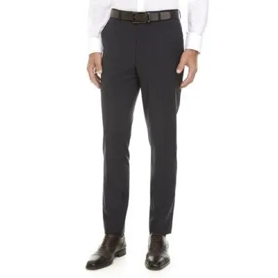 Calvin Klein Mens Skinny fit Dress Pants 30 / 29 Blue Solid