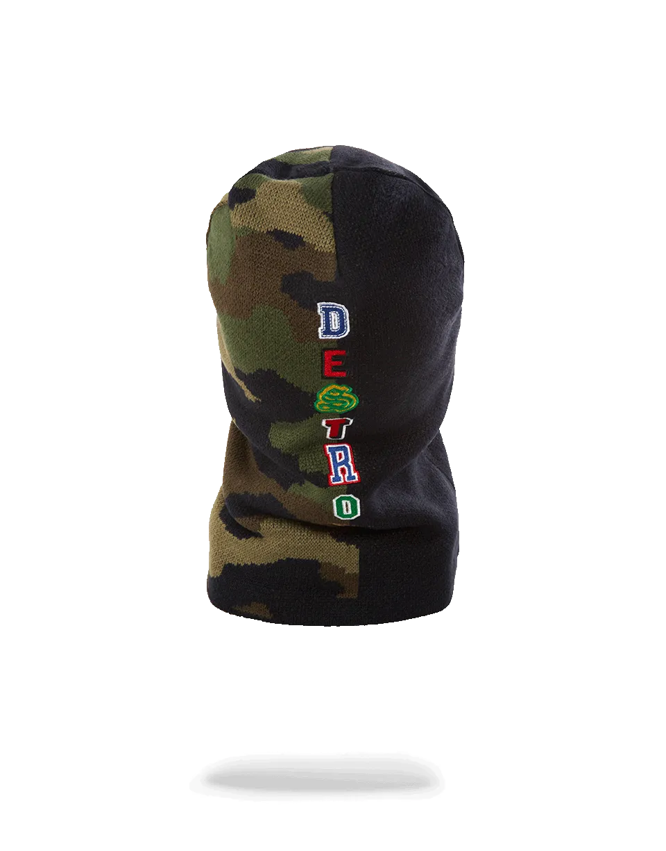 CAMO DESTROY SKI MASK