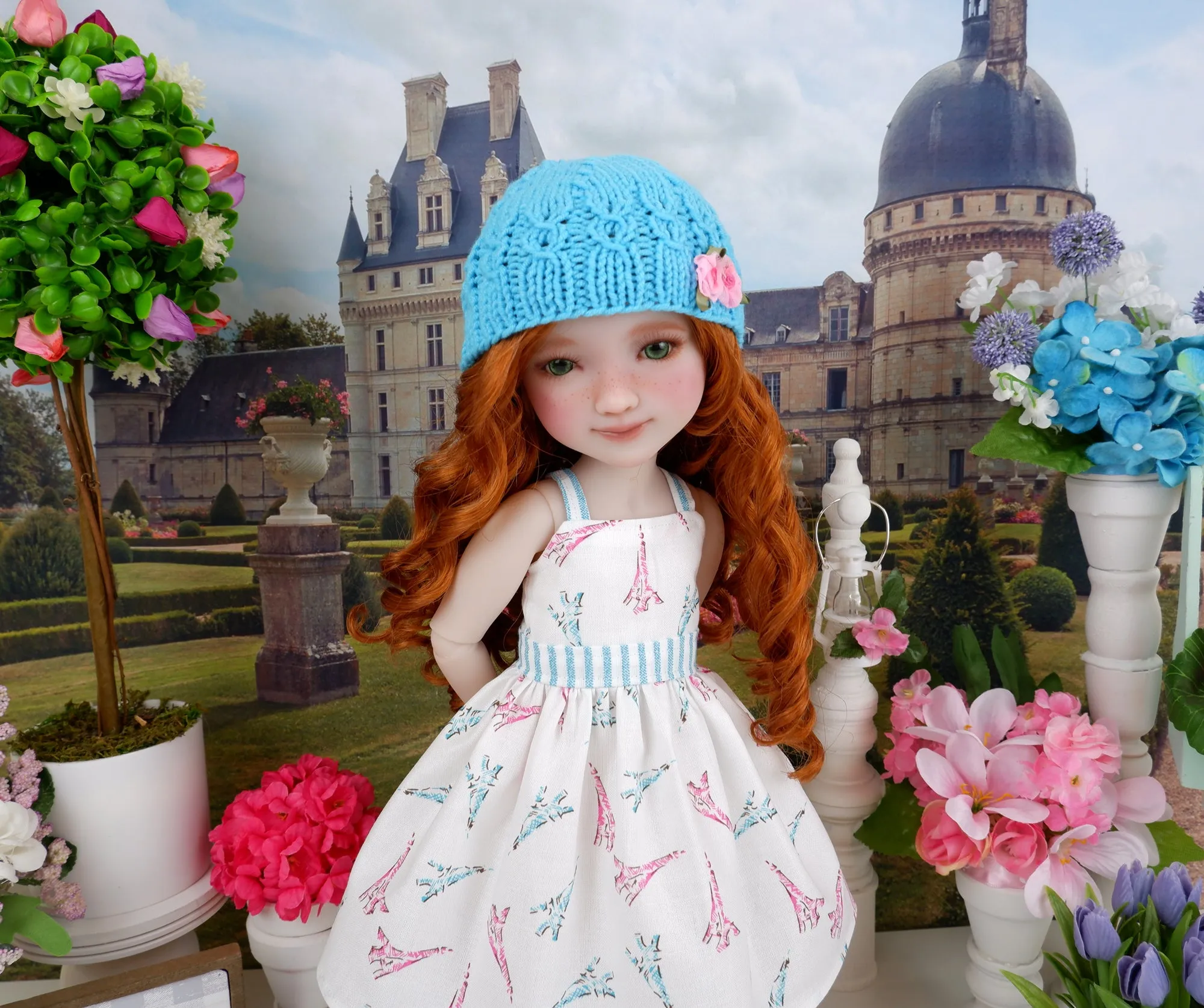 C'est La Vie - dress and sweater set with shoes for Ruby Red Fashion Friends doll