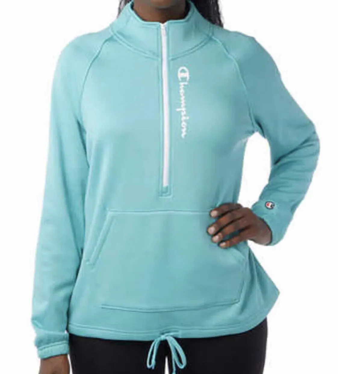 Champion Women's Quarter Zip Pullover Fleece Jacket