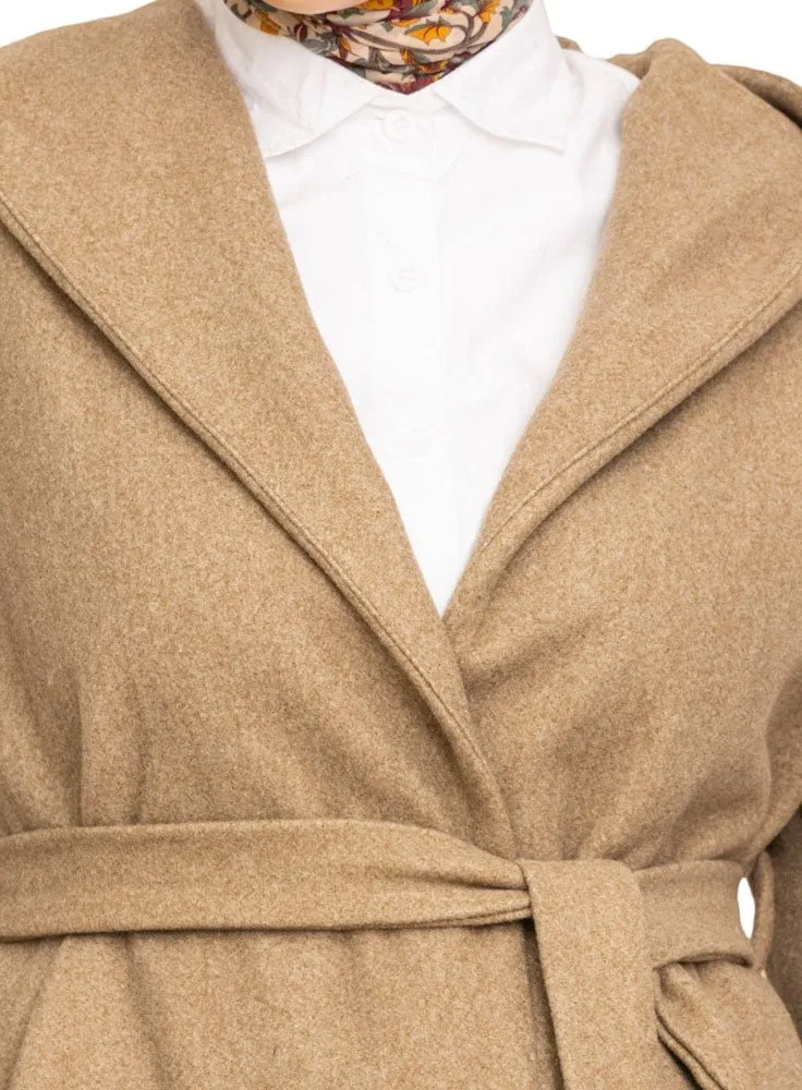 Coffee Feather Jacket