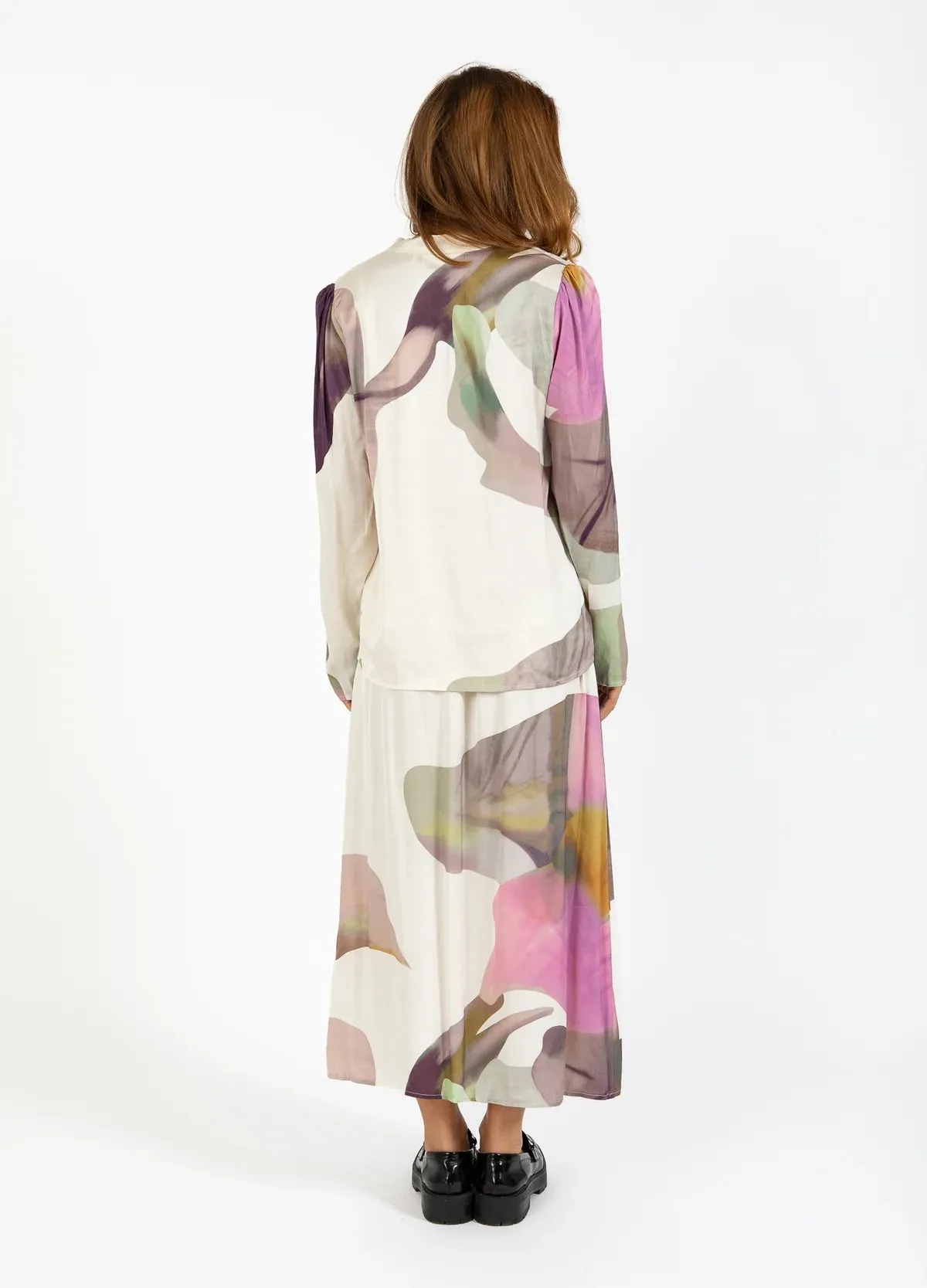 Coster Floral Printed Midi Skirt