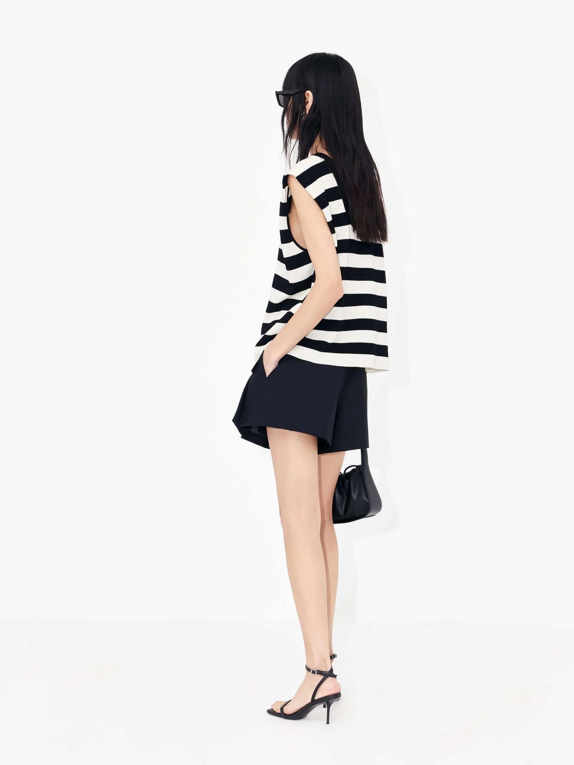 Cotton Blend Stripe Top