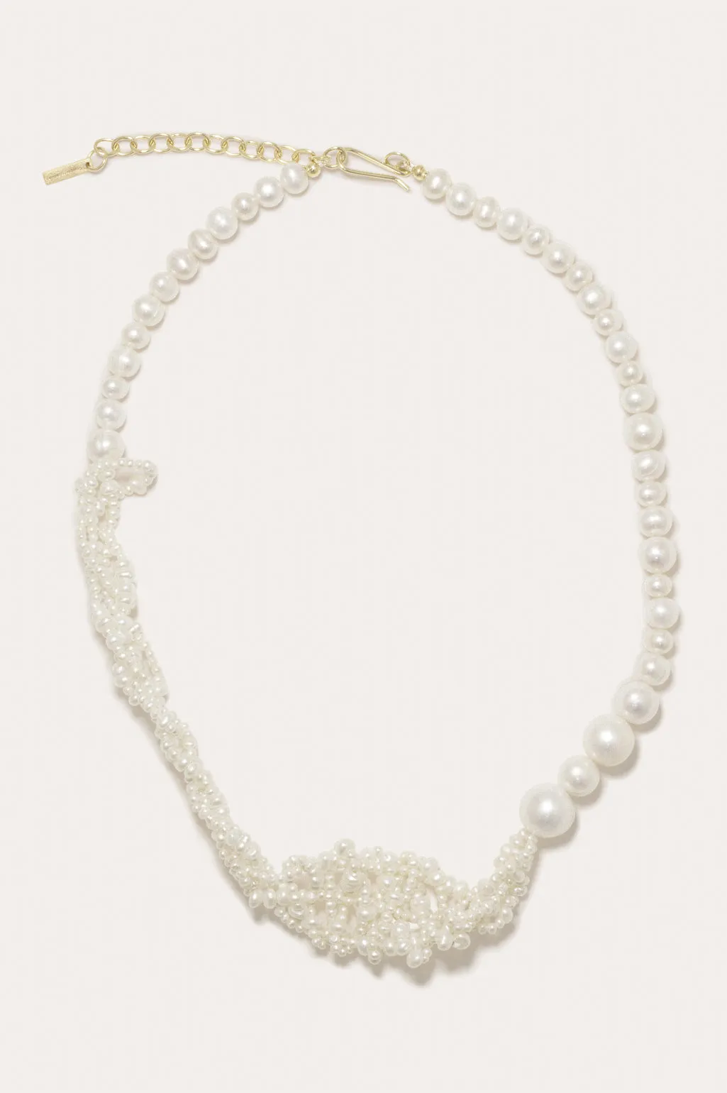 Cove - Pearl and Recycled Gold Vermeil Necklace
