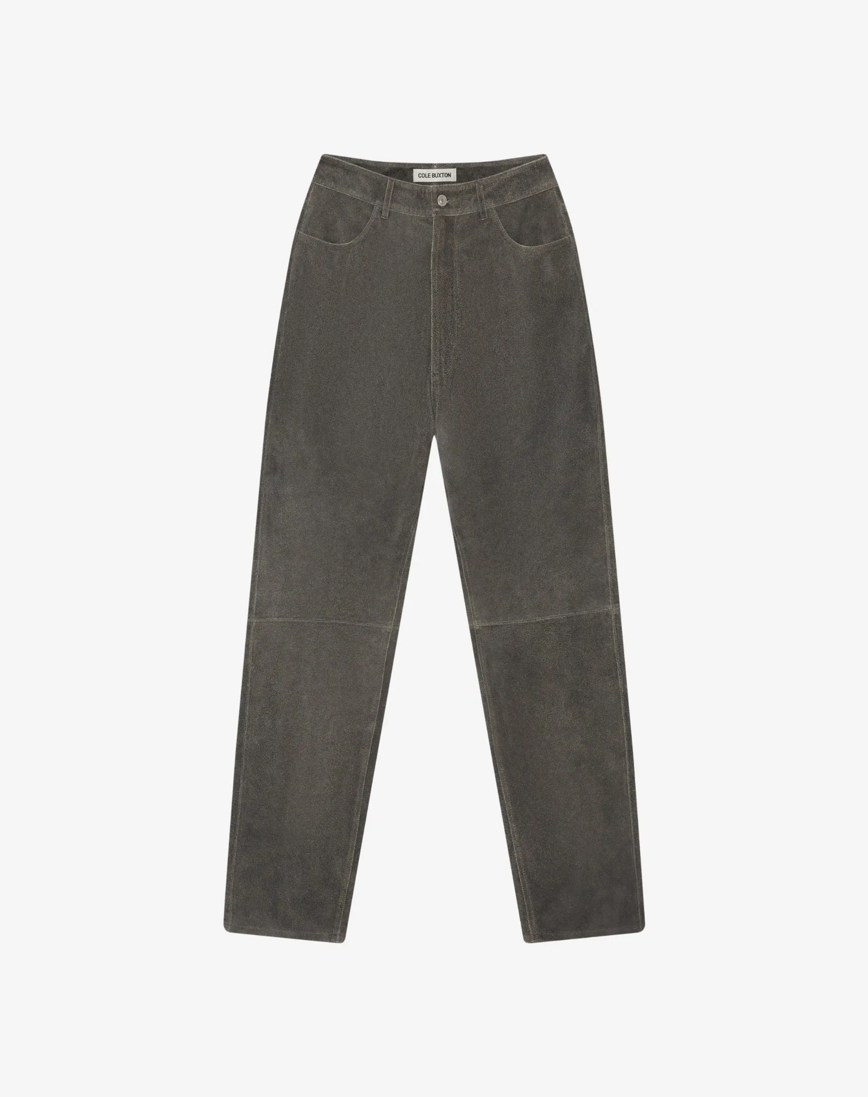 CRACKED LEATHER PANTS