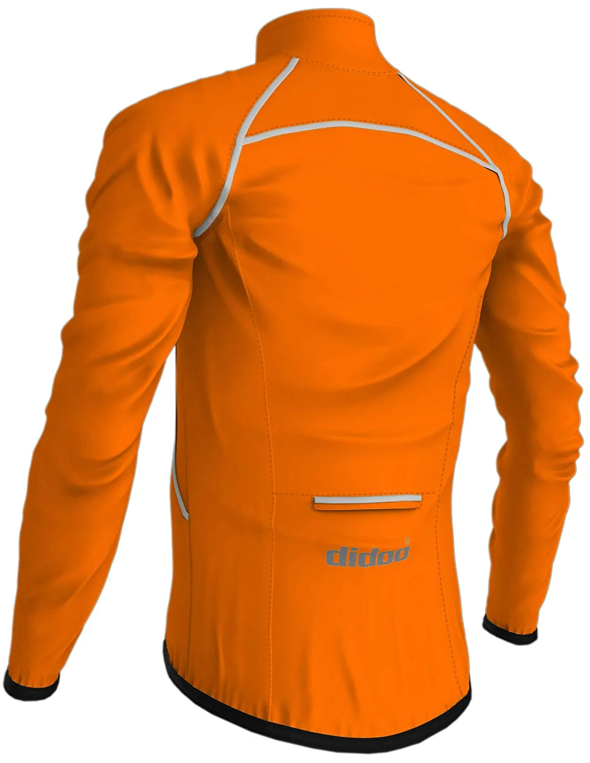 Cycling jacket waterproof mens with Lightweight Breathable Reflective and Cold weather WP-1303