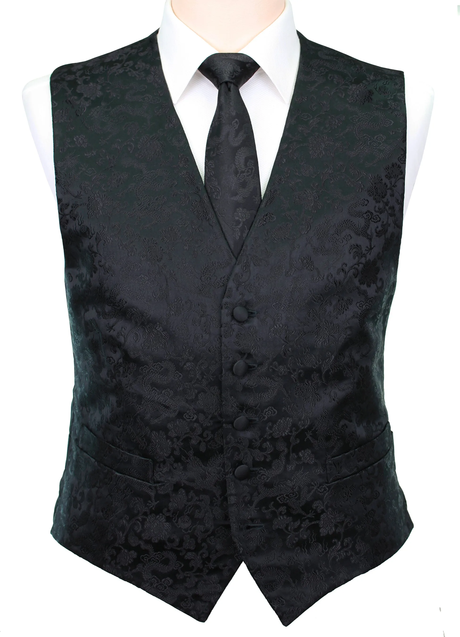 Dragon Vest in Black