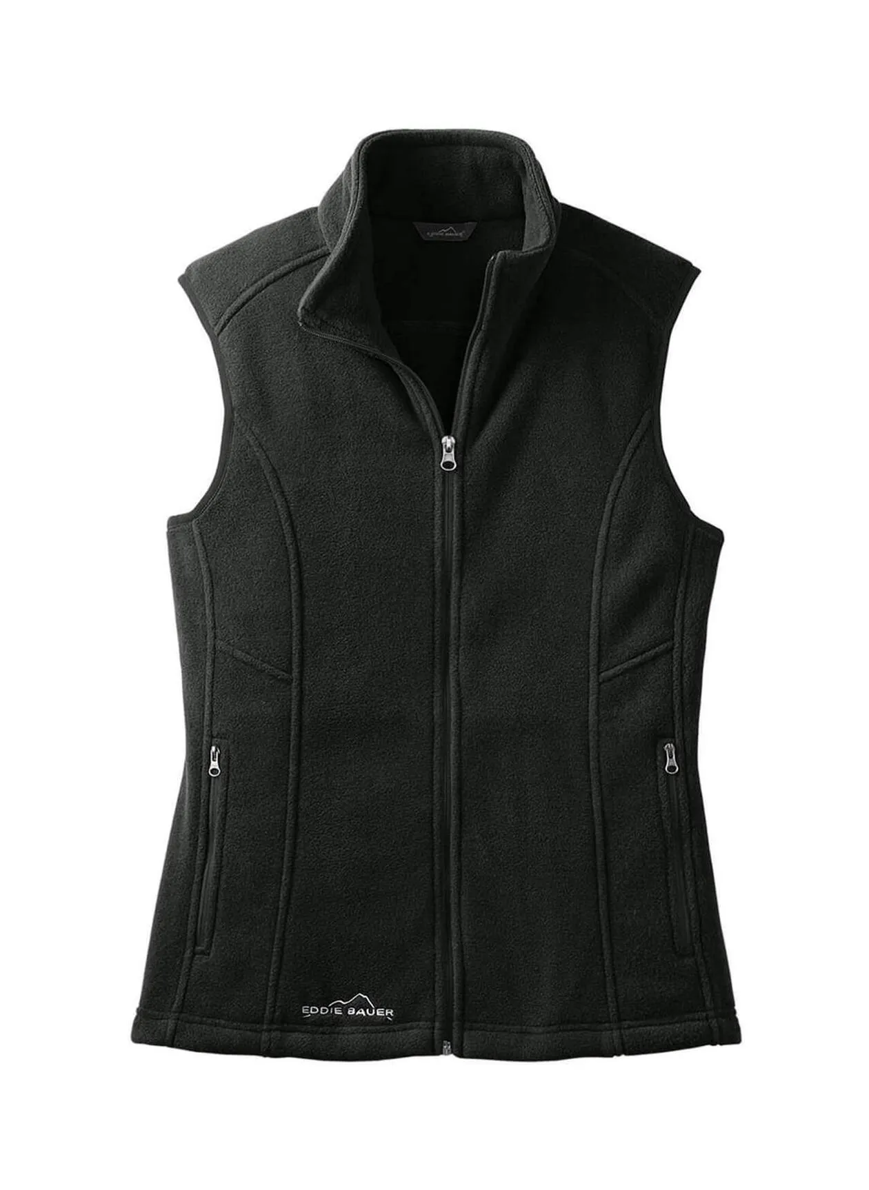 Eddie Bauer Black Women&#x27;s Fleece Vest EB205