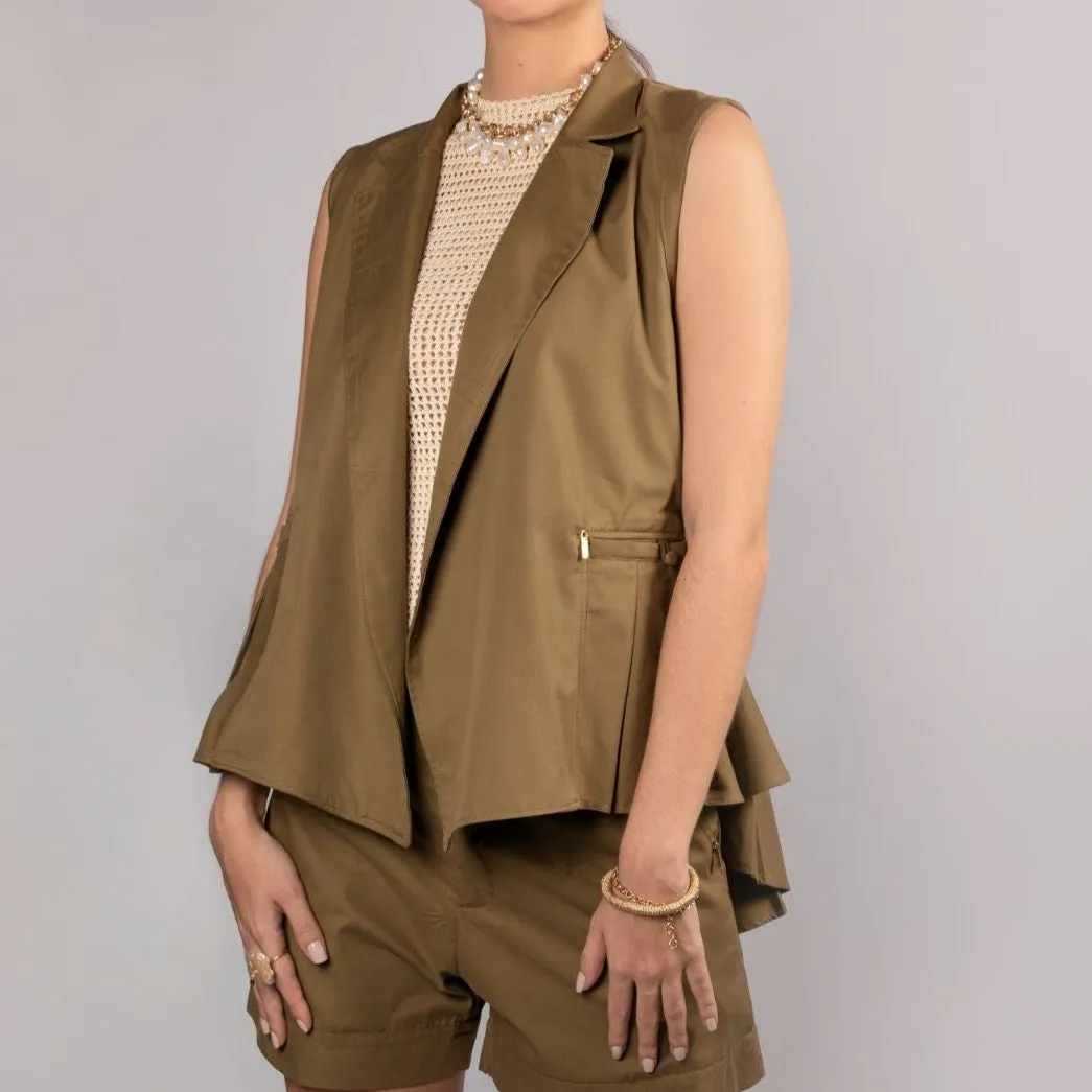 Edith Vest - Olive
