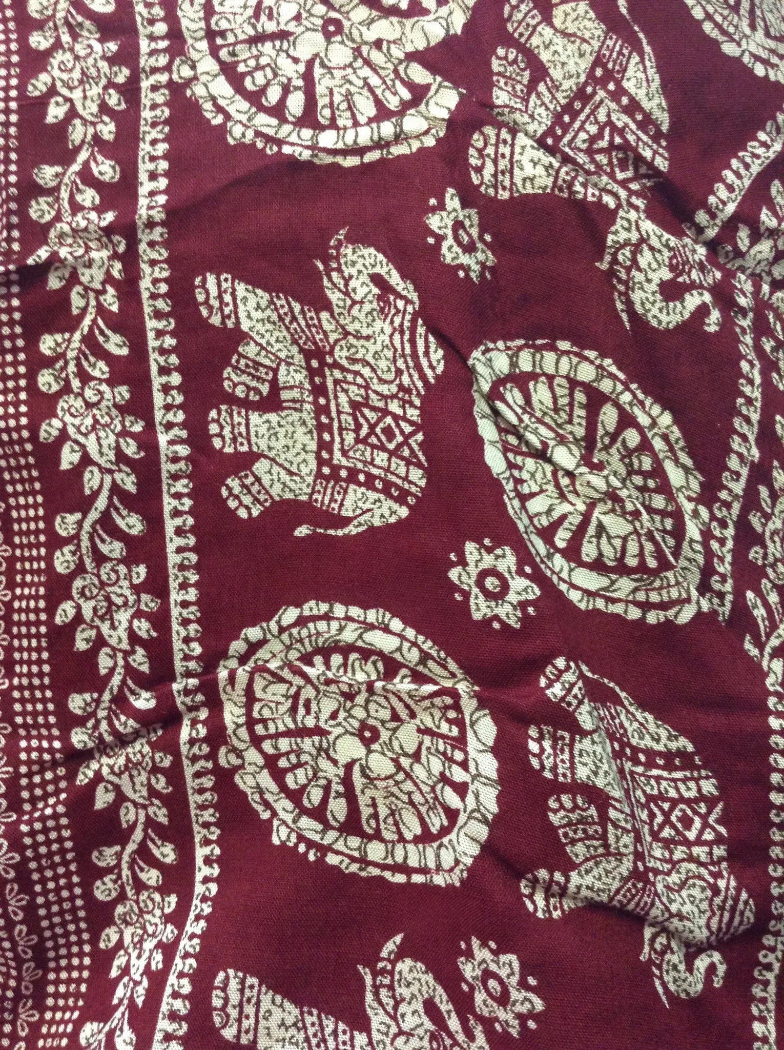 Elephant Rayon Harem Genie Pants