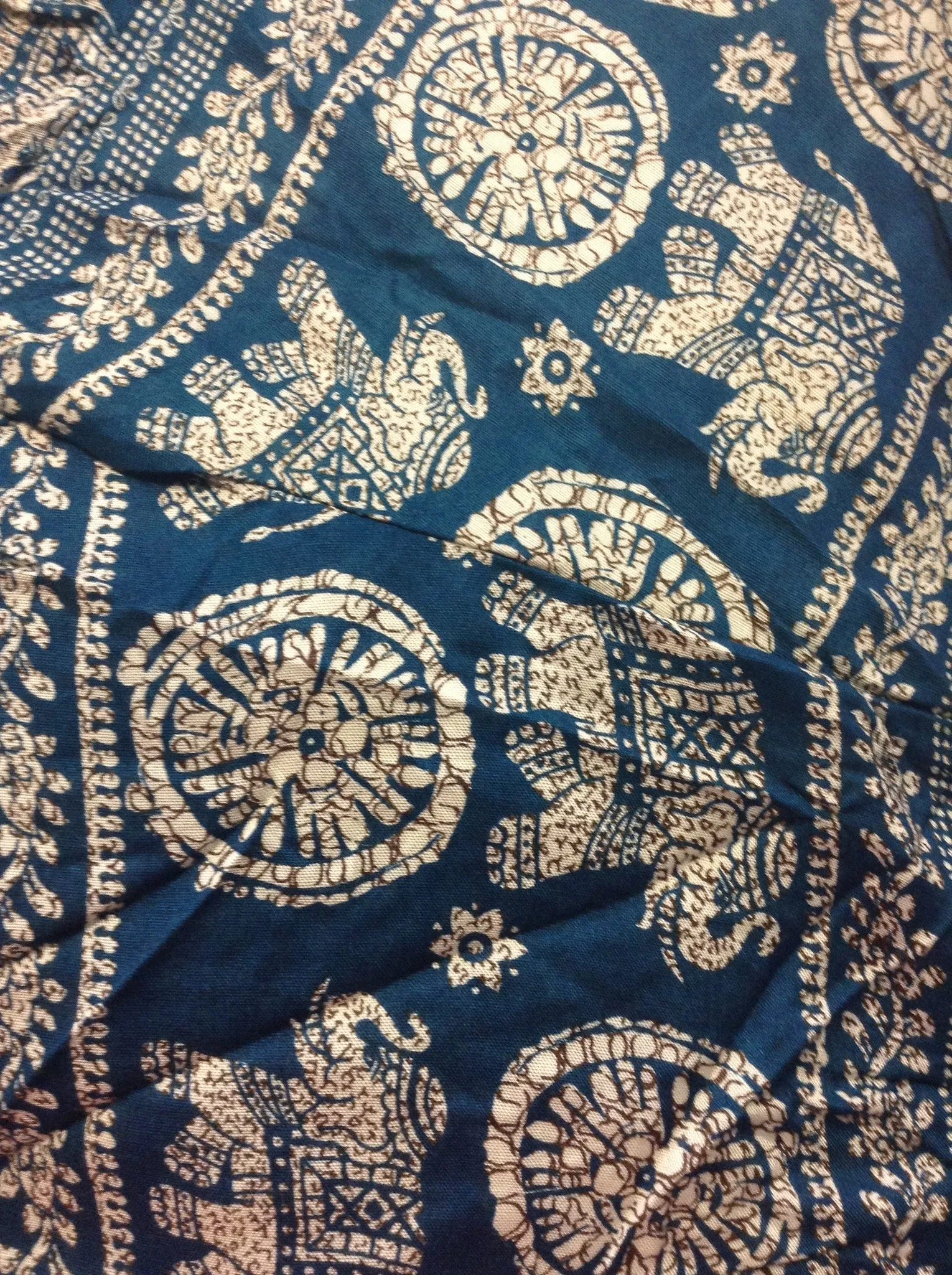 Elephant Rayon Harem Genie Pants