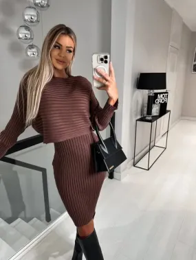 Ella™ - Knitted Sweater   Dress
