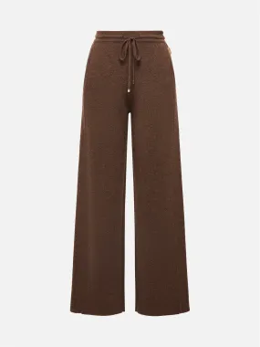 EP YAYING Maillard Knitted Straight Pants