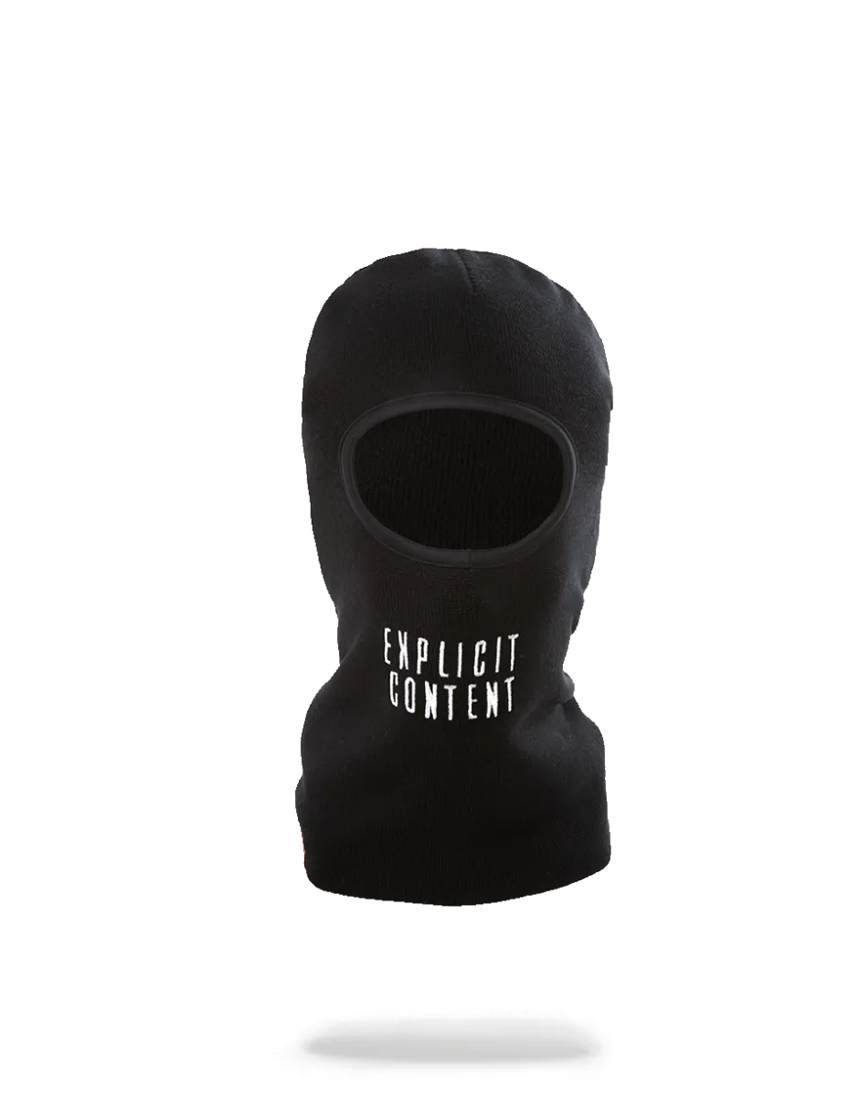 EXPLICIT CONTENT SKI MASK