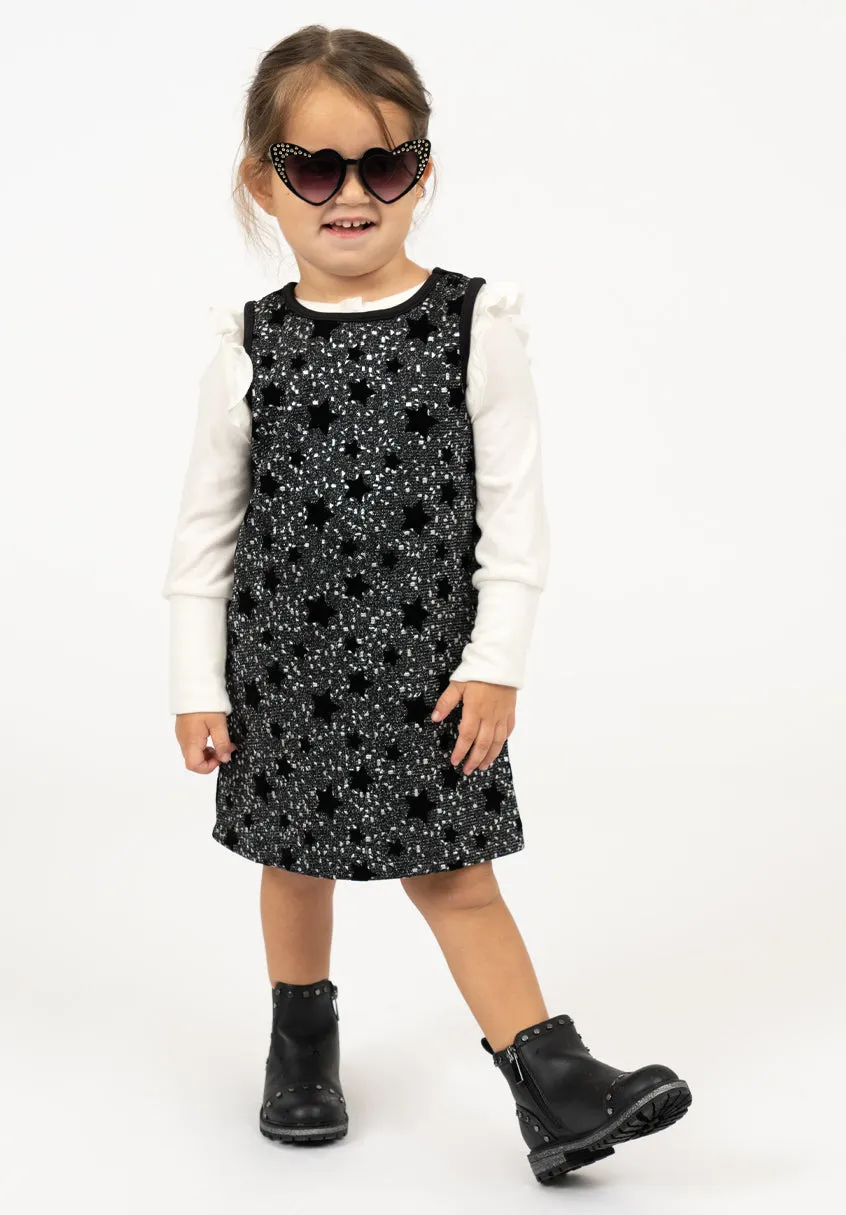 Flock Star Metallic Aline Dress