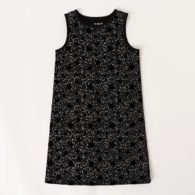 Flock Star Metallic Aline Dress