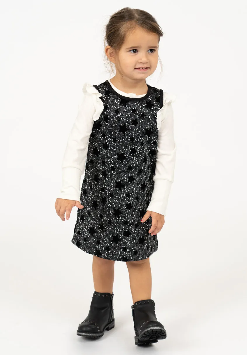 Flock Star Metallic Aline Dress
