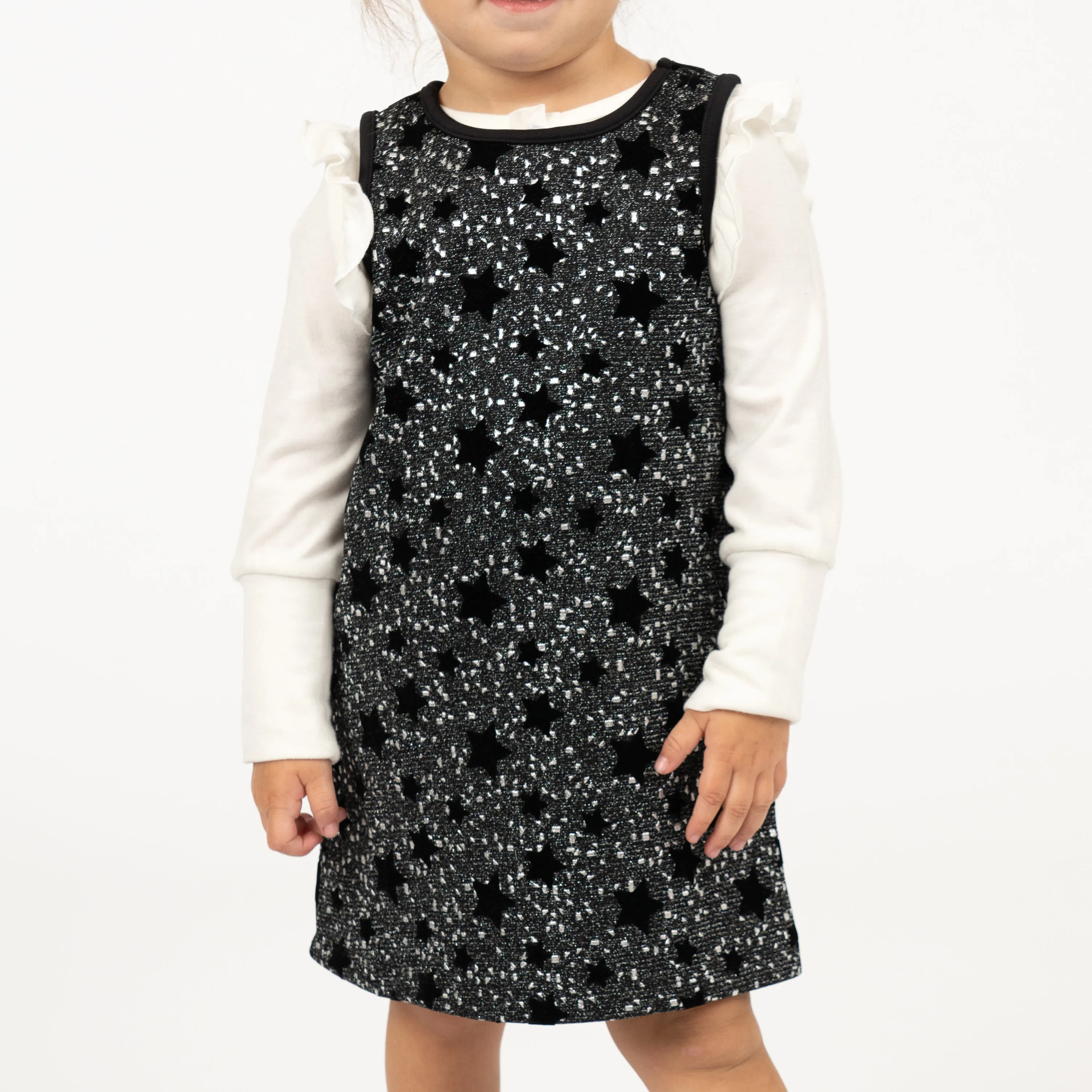 Flock Star Metallic Aline Dress