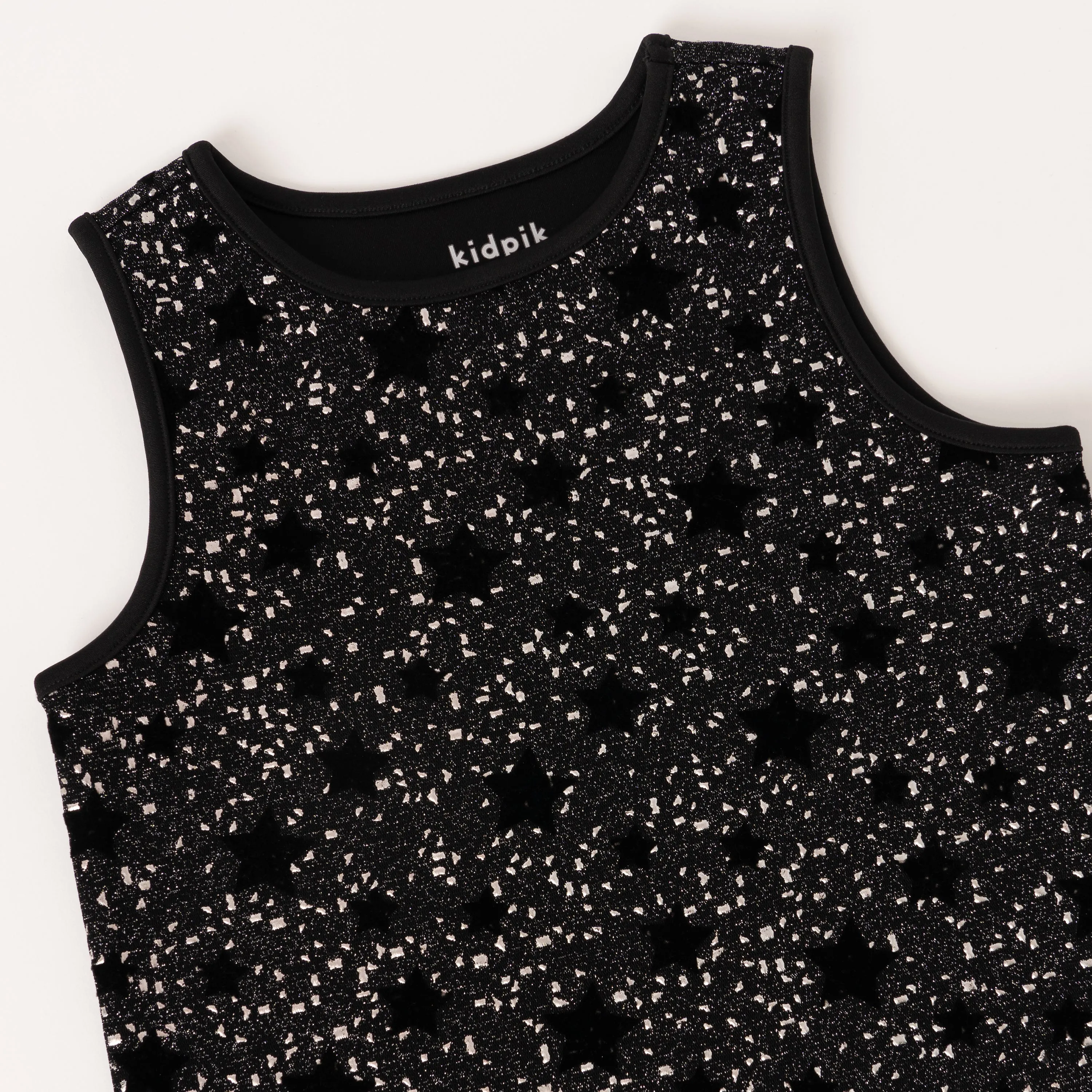 Flock Star Metallic Aline Dress