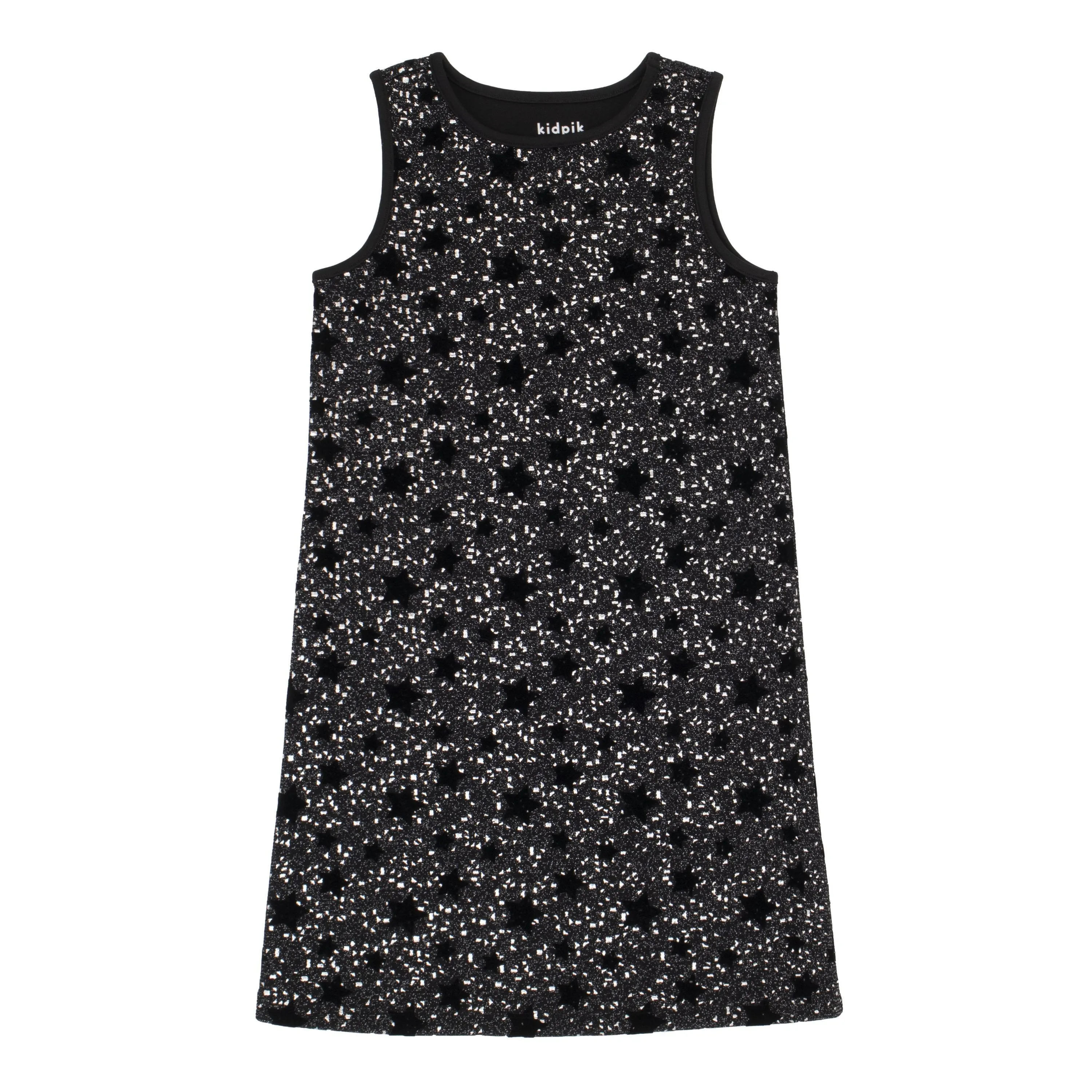 Flock Star Metallic Aline Dress