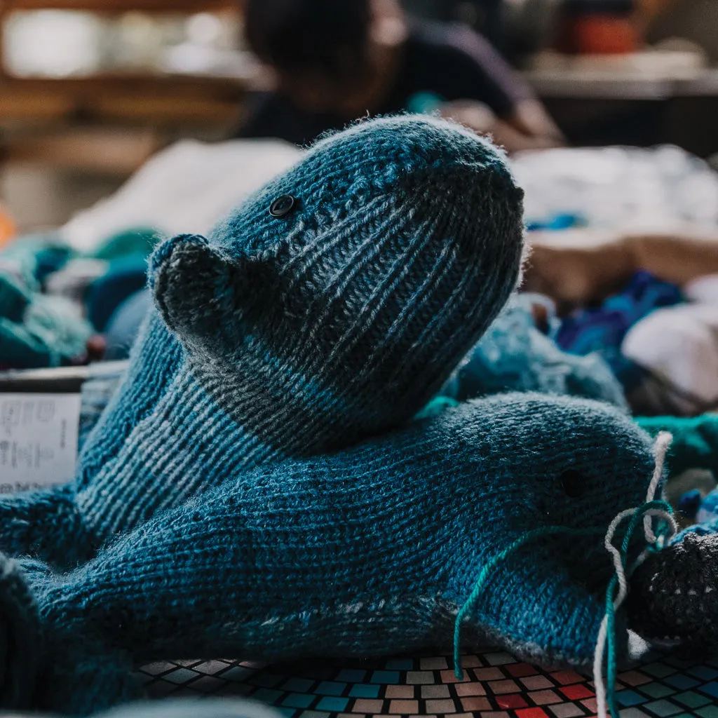 FNB Wines2Whales Knitted Whale Toy
