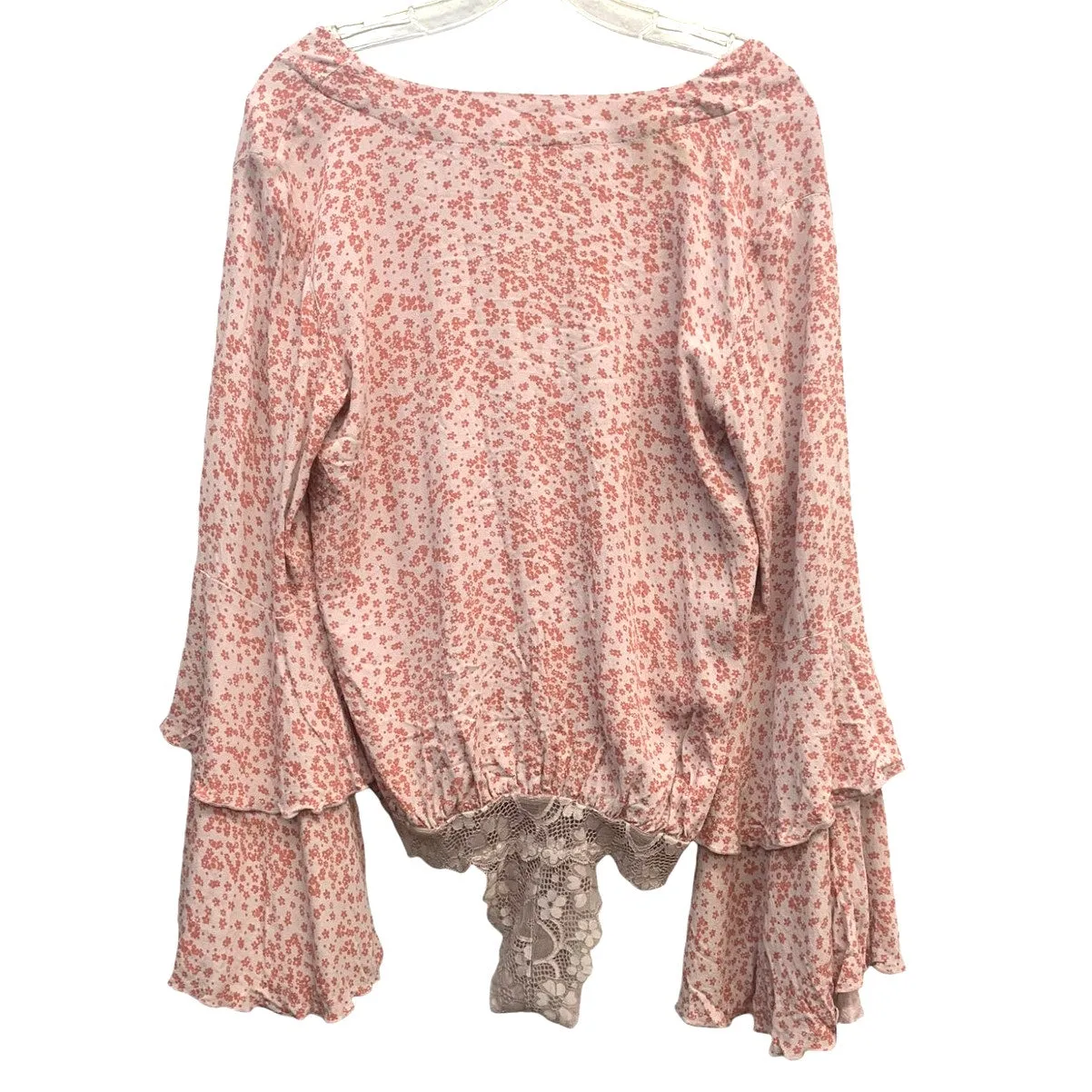Free People Ditsy Floral Bodysuit SZ small